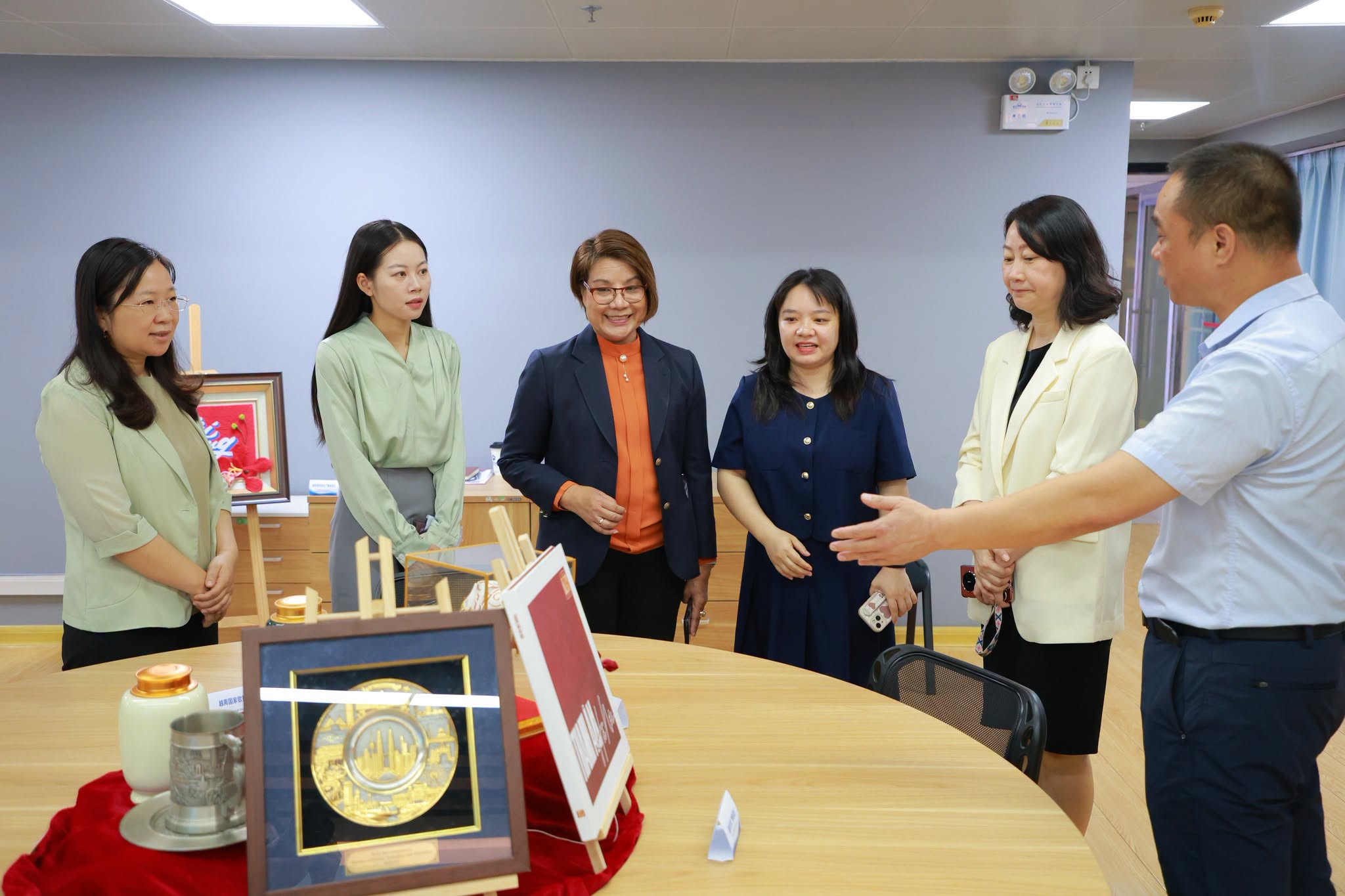 NBT ขอนแก่น เยี่ยมชม NNICC นครหนานหนิง แลกเปลี่ยนแนวทางสื่อยุคดิจิทัล 